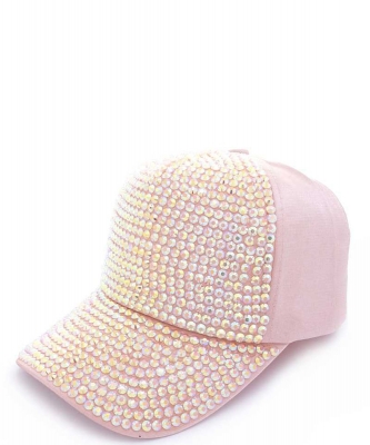 Bling Baseball Cap CAP-00539PP BEIGE